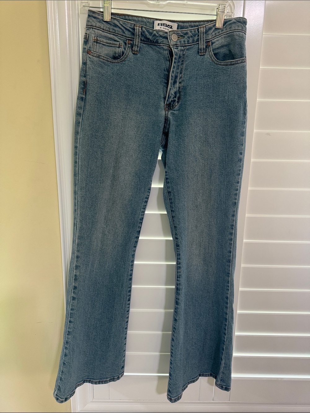 RSQ Low- Rise Light Blue Flare Jeans